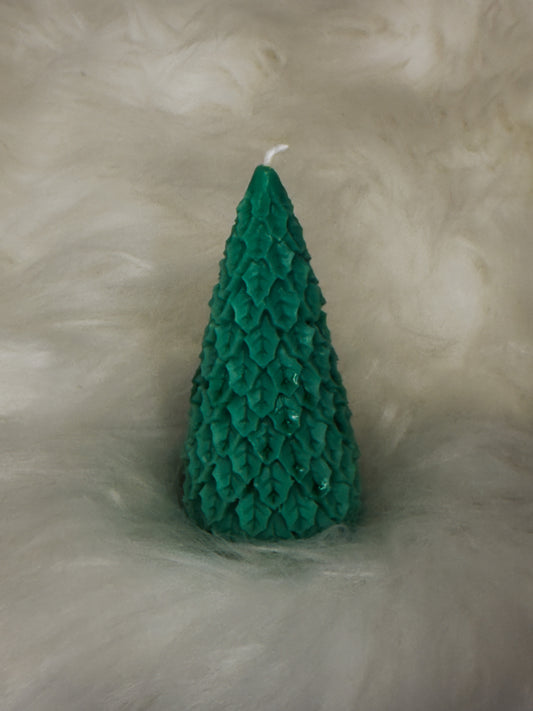 Handcrafted Eco-Friendly Soy Wax Christmas Tree Candle