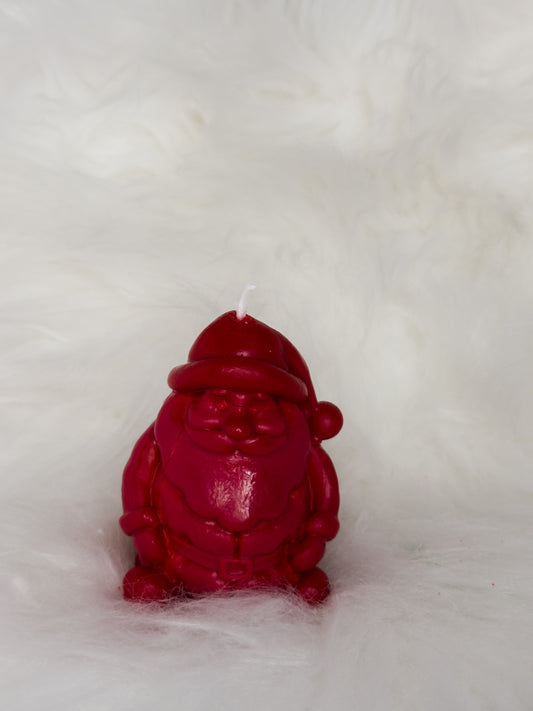 Handcrafted Eco-Friendly Soy Wax Santa Candle