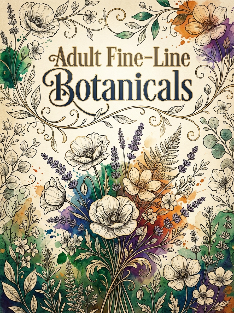 Fine-Line Botanical