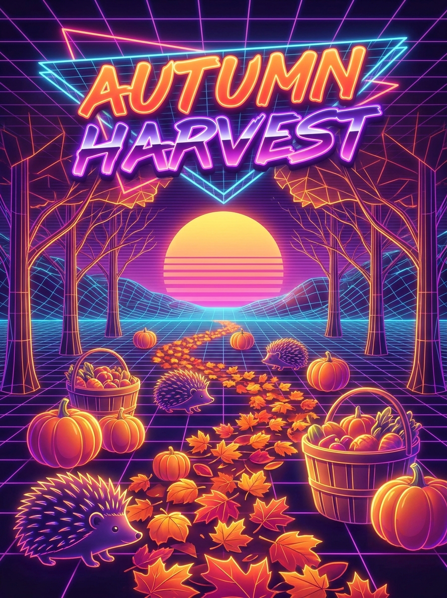 Retro 80s Neon