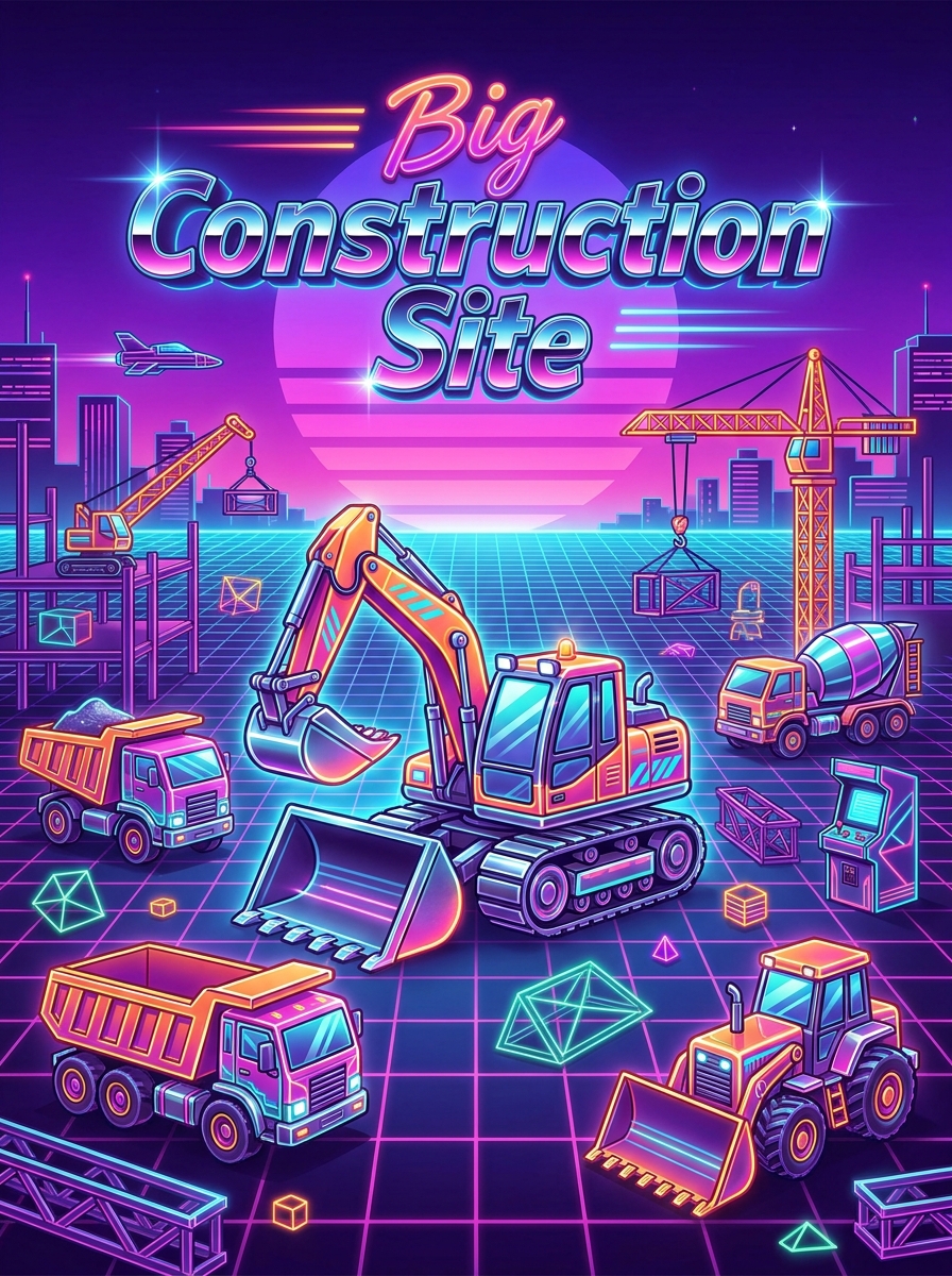 Retro 80s Neon