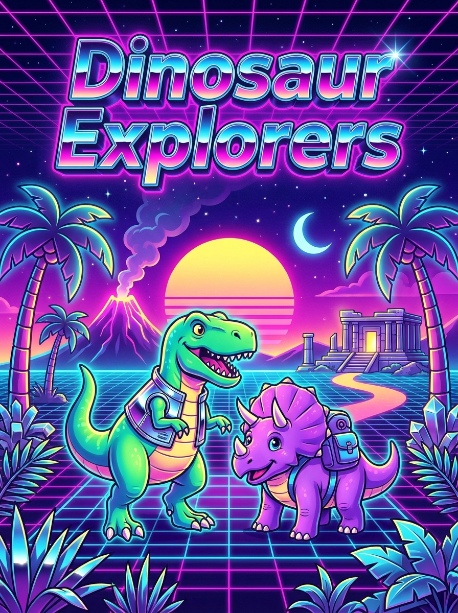 Retro 80s Neon