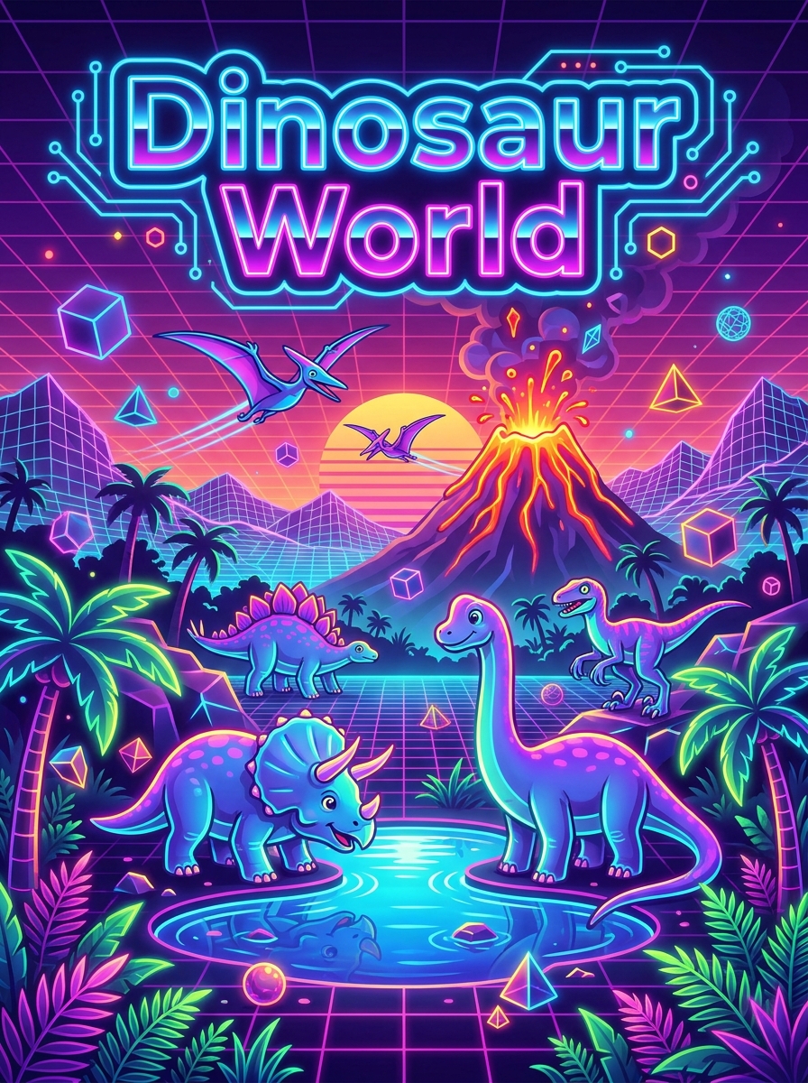 Retro 80s Neon