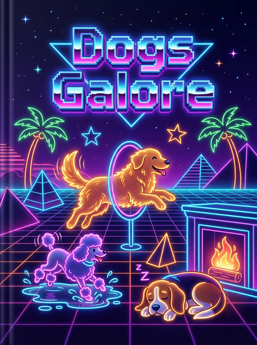 Retro 80s Neon