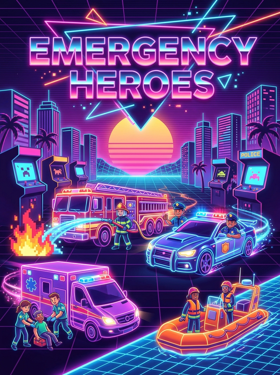 Retro 80s Neon