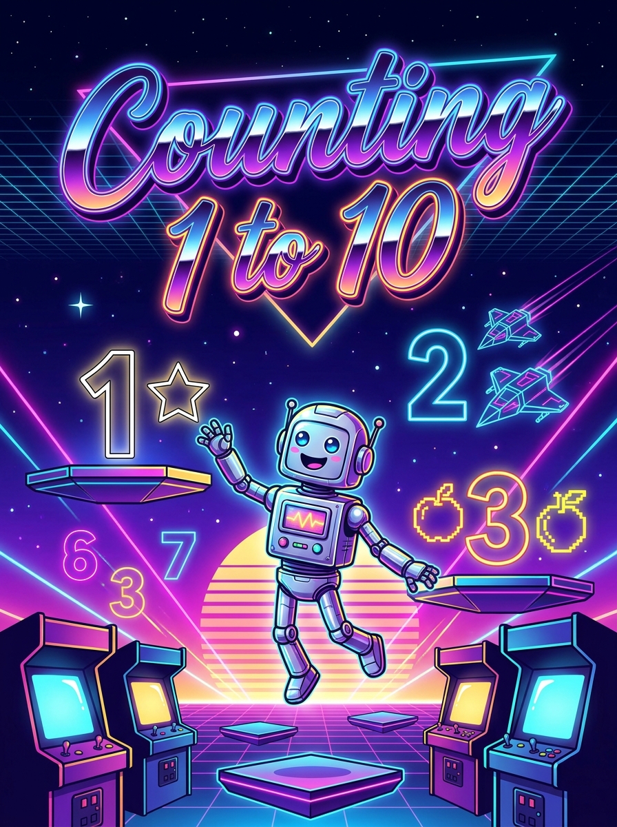 Retro 80s Neon