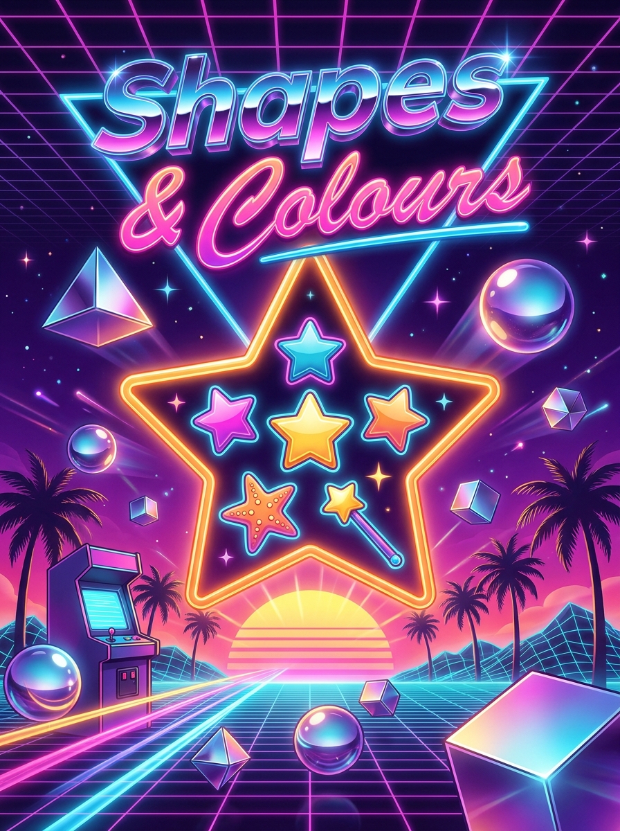 Retro 80s Neon