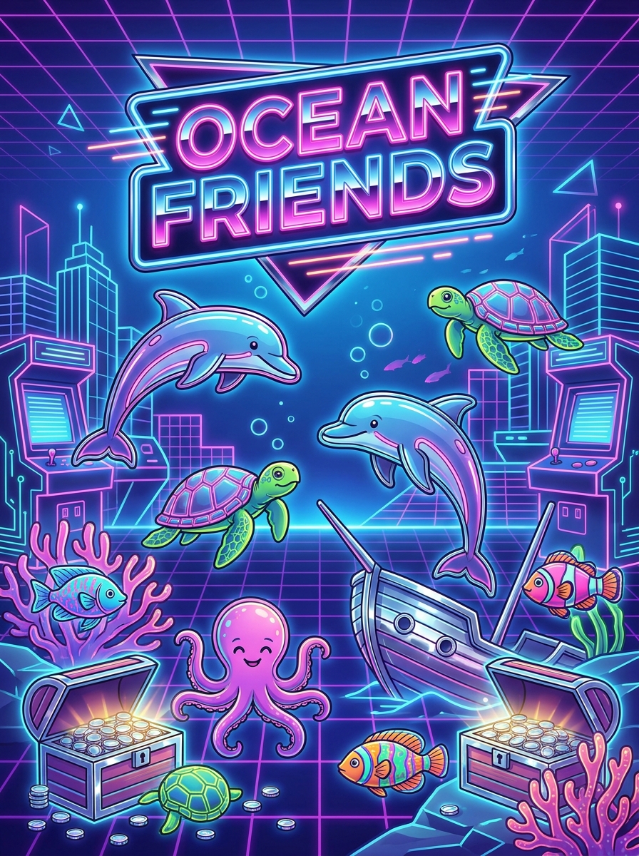 Retro 80s Neon