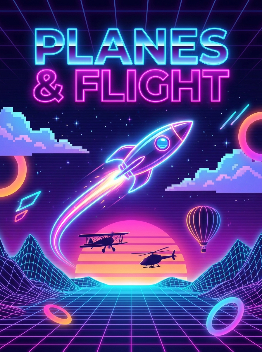 Retro 80s Neon