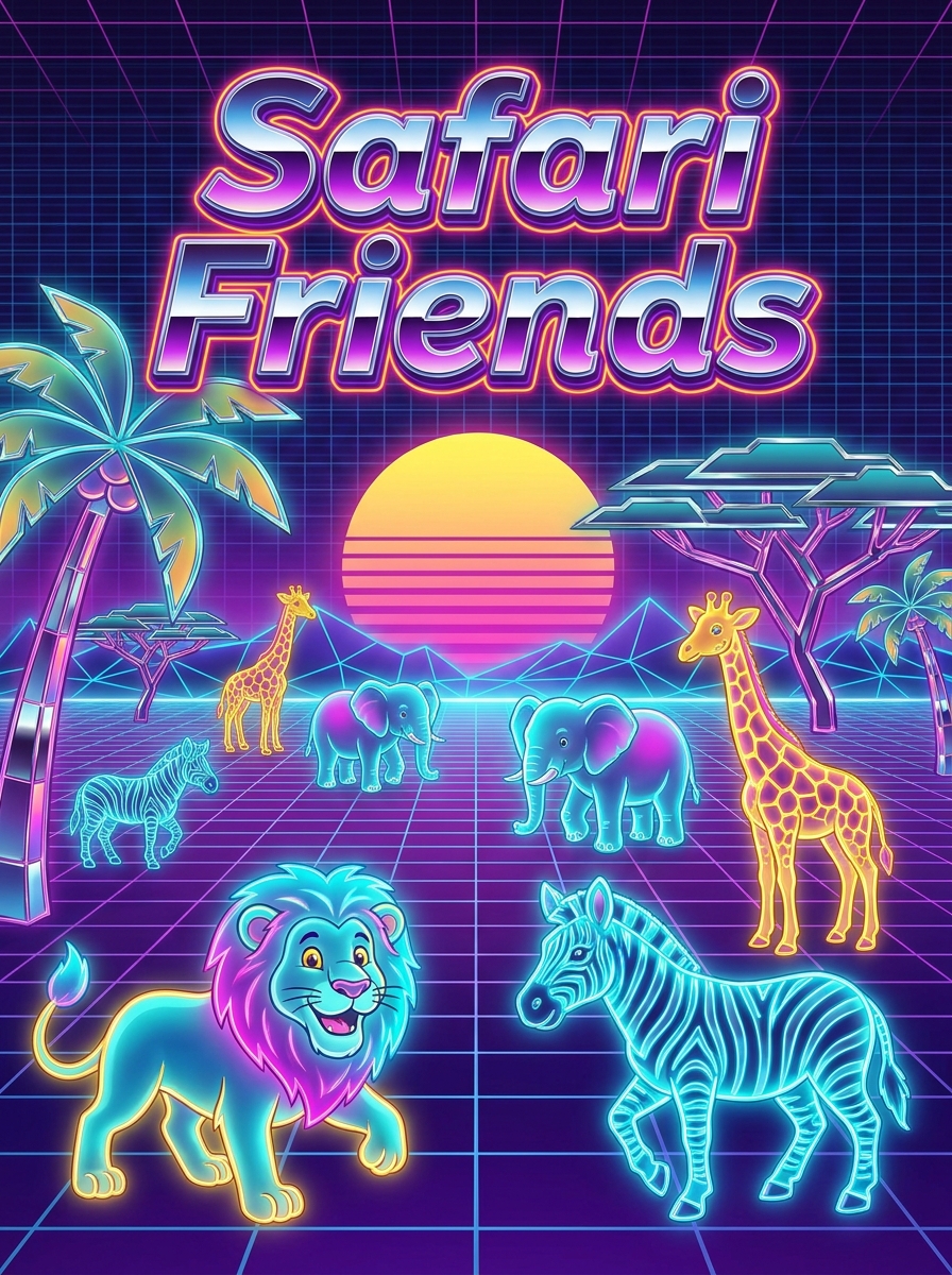 Retro 80s Neon