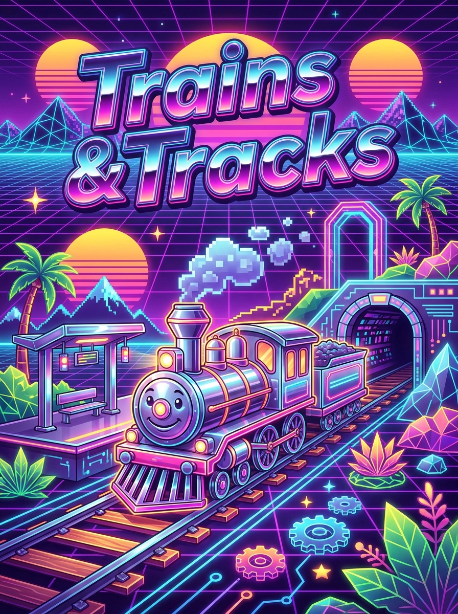 Retro 80s Neon