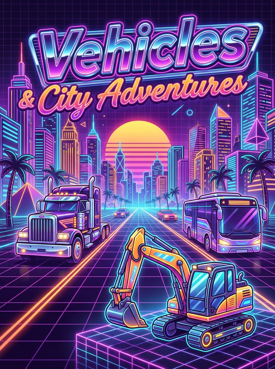 Retro 80s Neon