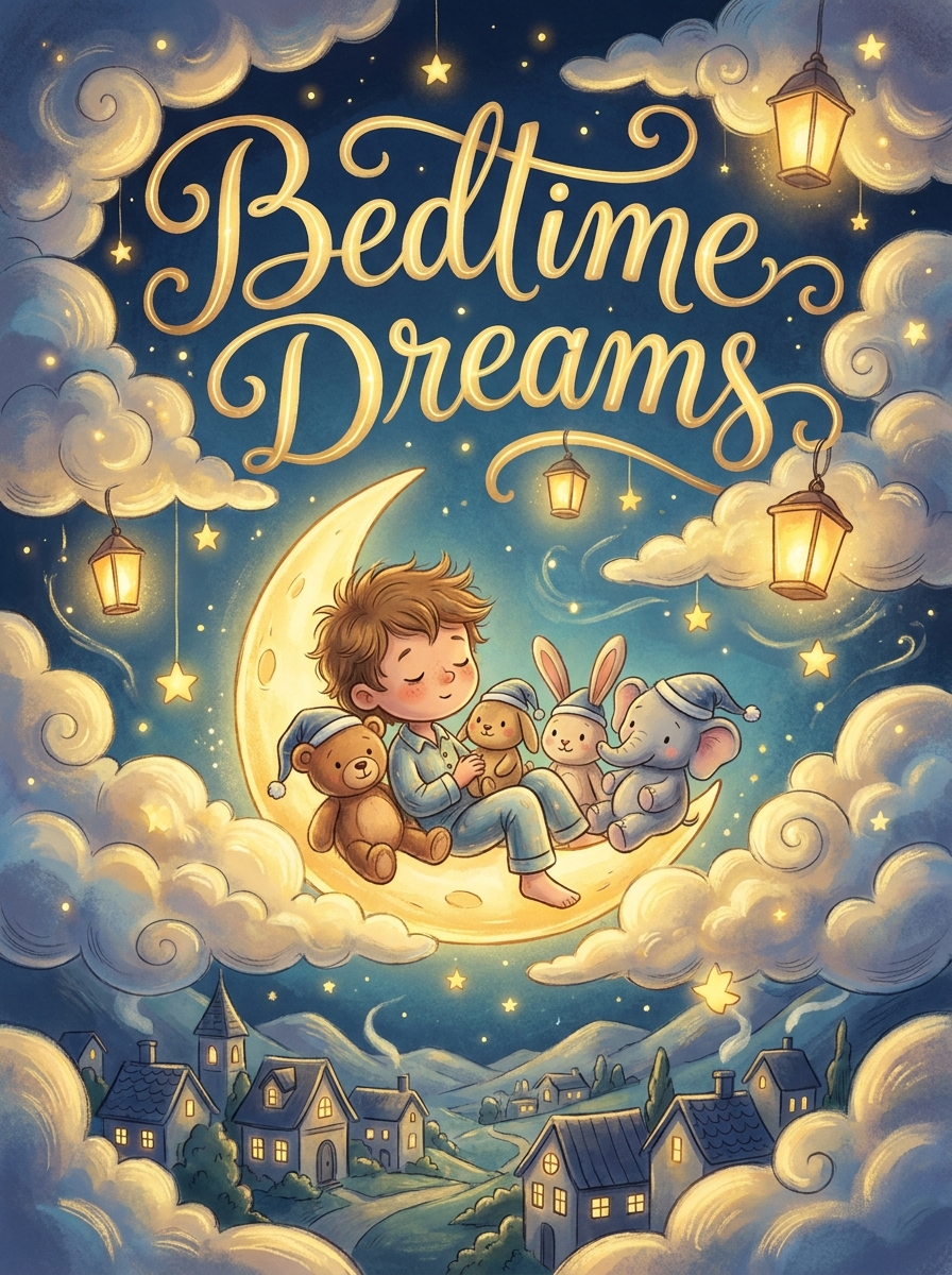 Bedtime Dreams colouring book