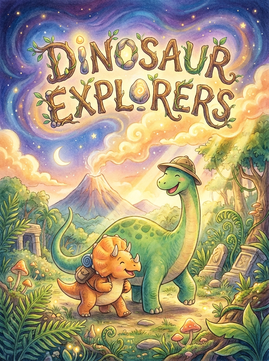 Dinosaur Explorers colouring book