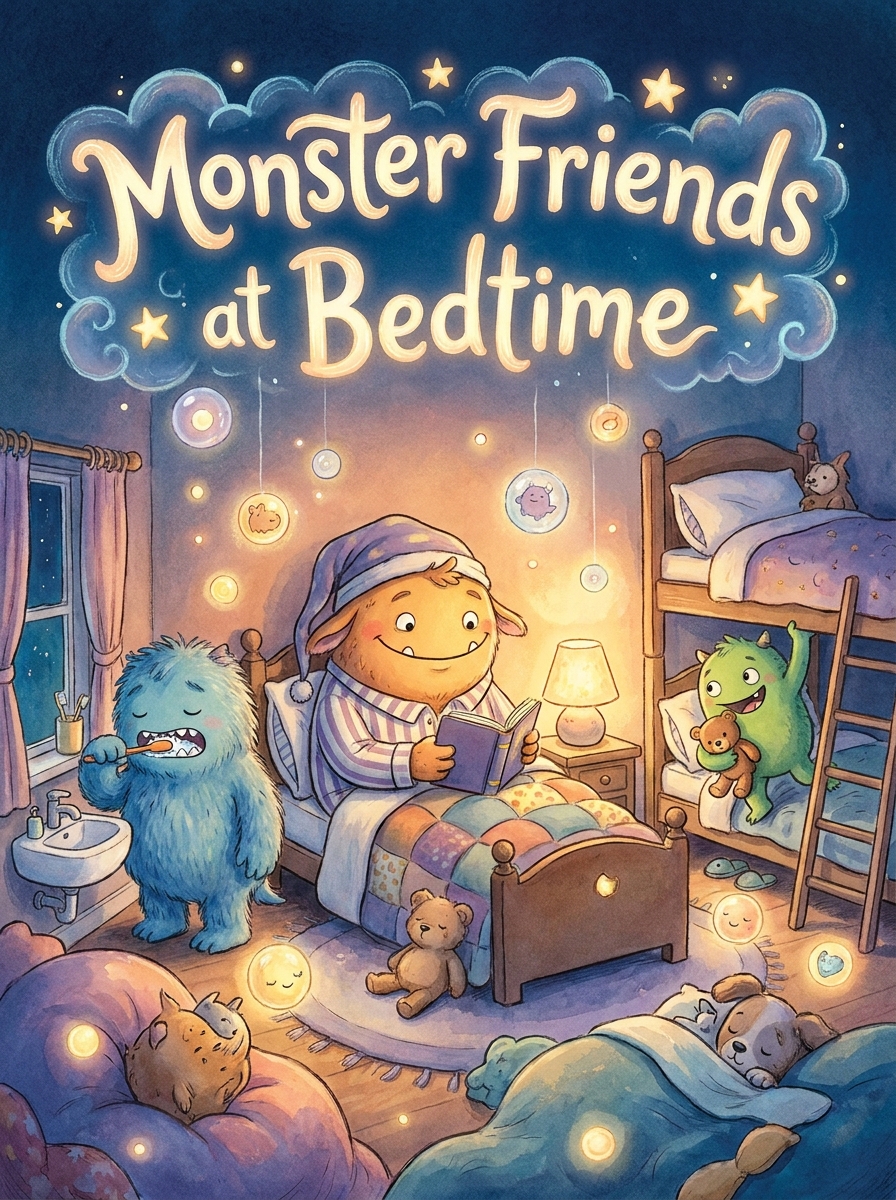 Monster Friends at Bedtime