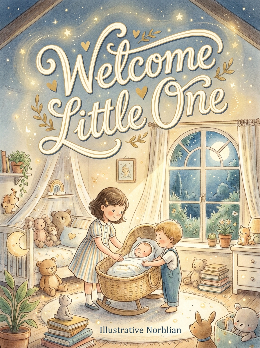 Welcome Little One colouring book