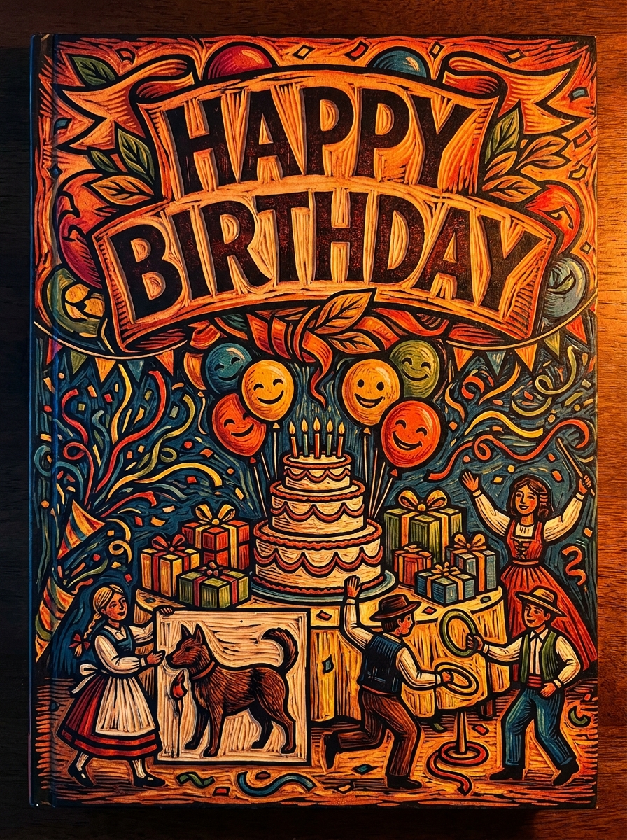 Woodcut Print